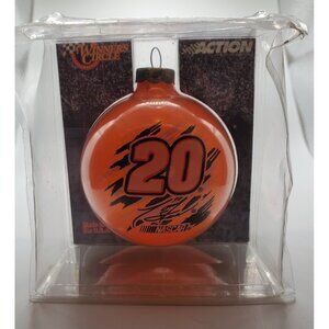 Nascar Collectibles Christmas Ornament Tony Stewart # 20 Home Depot Vintage 2001